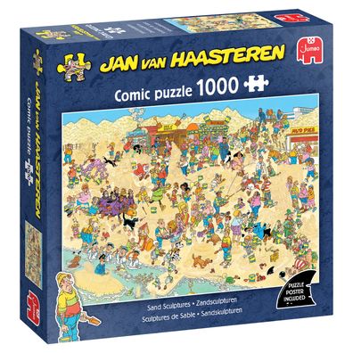 Jan van Haasteren, Sandskulpturen, 1000 Teile Puzzle