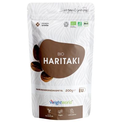 BIO Haritaki Pulver - 200g - Veganes Haritaki Ayurveda Pulver - WeightWorld