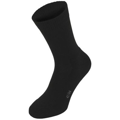 Socken "Merino" schwarz verstärkte Fersen Gr. 45-47 MFH