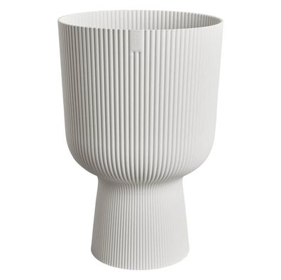 elho® Vibes Übertopf Fold Cup Seidenweiß Ø 30 cm - Kunststoff