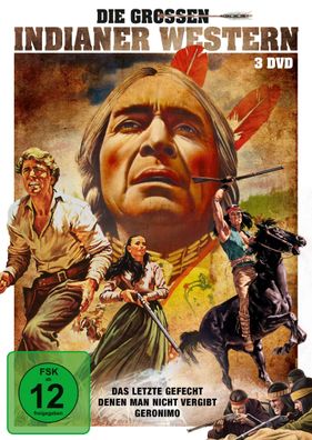 Die grossen Indianer Western (3 Filme) - - (DVD Video / Sonstige / unsortiert)