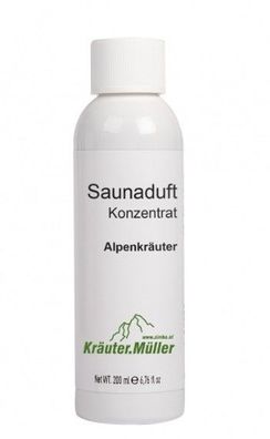 Styx Naturkosmetik - Kräuter Müller  Saunadüfte -  Alpenkräuter-Saunaduft - 200 ml???