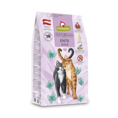 GranataPet Katzen Trockenfutter Alleinfutter DeliCatessen Ente