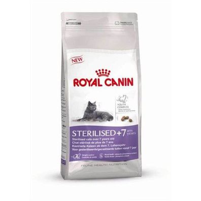 Royal Canin Katzen Trockenfutter Alleinfutter Sterilised + 7