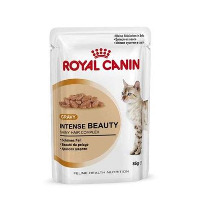 Royal Canin Katzenfutter Nassfutter Frischebeutel Intense Beauty in Sosse 12x85g