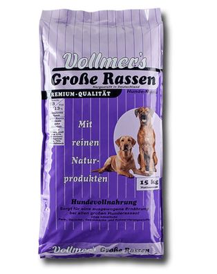 Vollmer´s Hunde Trockenfutter für große Rassen