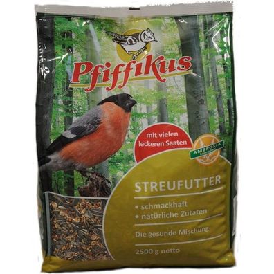 Pfiffikus Streufutter für Wildvögel Ganzjahresfutter