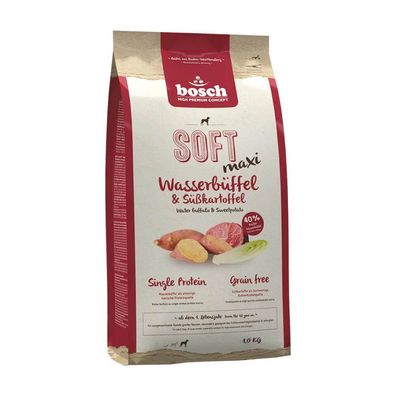 Bosch Hunde Trockenfutter Soft Adult Maxi Wasserbüffel + Süßkartoffel