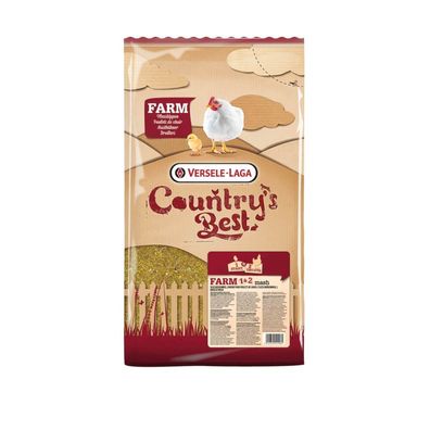 Versele Laga Masthähnchenfutter Geflügelfutter Countrys Best FARM 1&2 mash 5kg