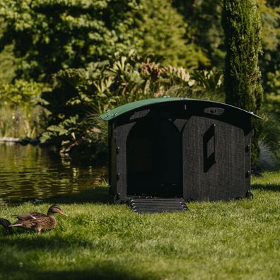 Nestera Brutplatz Nistkasten für Enten Entenhaus Entenbrutplatz aus Kunststoff