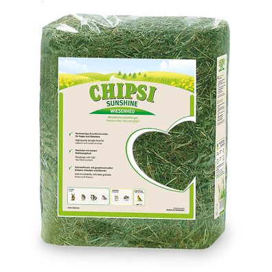 Chipsi Sunshine Wiesenheu Stroh Einstreu 4kg