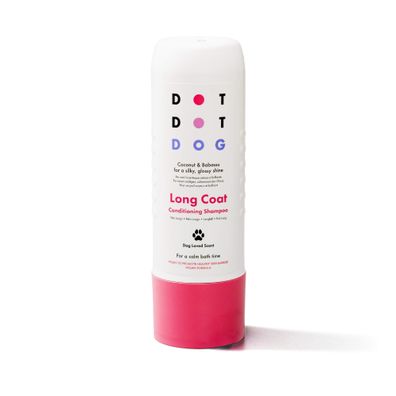 DotDotPet Hundeshampoo für Langes Fell – Vegan, Sanft & Duftend 280ml