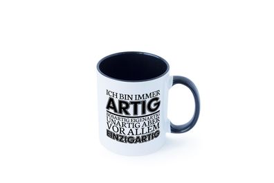 Immer einzigartig | Spruch Tasse | witziges Statement Tasse - Geschenk