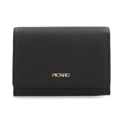 Picard Portemonnaie Java 1 schwarz 14x10x4cm black 1191 Leder RFID Geldbörse
