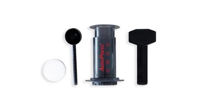 Hario Aerobie AeroPress Kaffeezubereiter Plastik, Schwarz 85R11