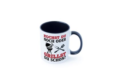 Grillst du schon? | Spruch Tasse | Grillen | Männer Tasse - Geschenk