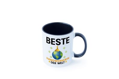 Welt Beste Handwerkerin | Handwerkerinnen Tasse - Geschenk