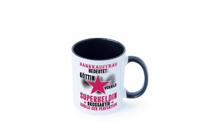 Bedeutung von Bankkauffrau | Kauffrau | Bank Kaufleute Tasse - Geschenk