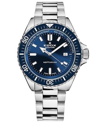 EDOX Skydiver Neptunian Automatic 80120-3BUM-BUF Herrenuhr Skydiver Neptunian Automat