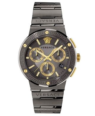 Versace Greca Logo Chrono VEZ900521 Herrenuhr Greca Logo Chrono