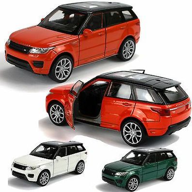 Range Rover Sport Modellauto 1:42 Geländewagen Welly Spielzeug Modell SUV Van