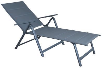 Kynast Comfort Relax Klappliege Aluminum dunkelgrau / /rau