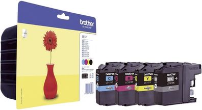 Brother LC121VALBPDR Original Brother Tintenpatrone MultiPack Bk, , , Blister