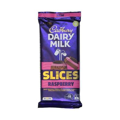 Cadbury Slices Raspberry - Import 178 g