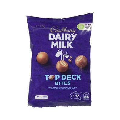 Cadbury Top Deck Bites Sharepack - Import 135 g