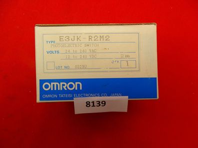 Omron E3JK-R2M2-2M E3JK-R2M2 Photoelectronic Sensor