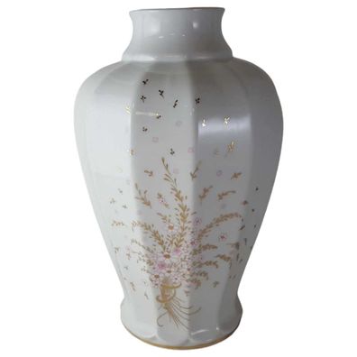 Dekovase Vase H 25 cm Gilde Rosa Porzellan gebraucht-sehr gut