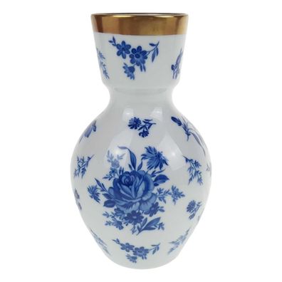 Vase Blumenvase PMR Jaeger & Co Blaue Blumen