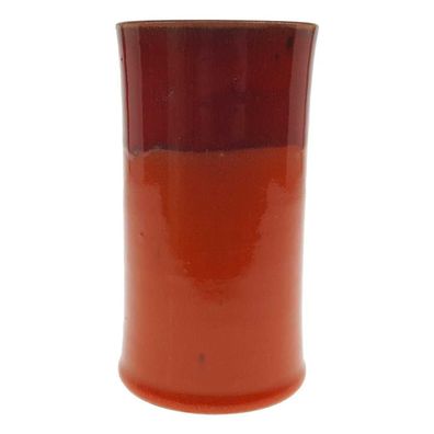 Vintage/Retro-Stil Tischvase Rosenthal Orange-Rot