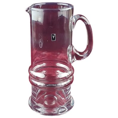 Gallo glas relief modern klar Wasserkrug Saftkrug Krug Kanne 1,5 L H 24,9 cm