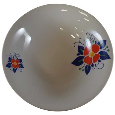 Schüssel Winterling Marktleuthen Blumenmotiv Bunt D 23,8 cm H 7 cm