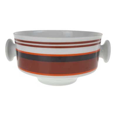 Suppentasse 0,3 L Retsch Wunsiedel Retro braun orange schwarz