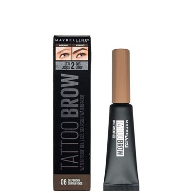 Maybelline/Tattoo Brow "Waterproof Gel" 06 Deep Brown 5ml/Augenbrauenfarbe