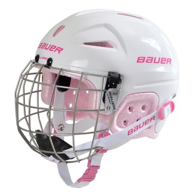 Helm Bauer Lil Sport Bambini Combo - Farbe: weiss