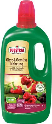 SUBSTRAL® Naturen® Obst & Gemüse Nahrung BIO, 1 Liter