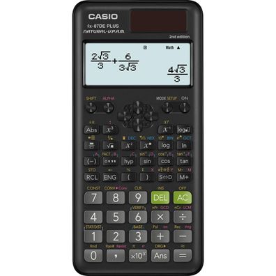 Casio® FX87DEPLUS-2 Technisch-wissenschaftlicher Rechner FX-87DE Plus