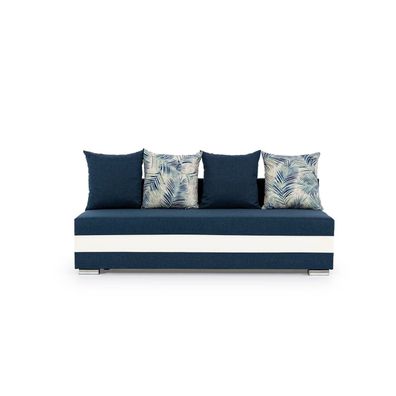Modern Sofa 3 Sitzer Bettkasten Dreisitzer Couch Polster Textil Couch Sofort