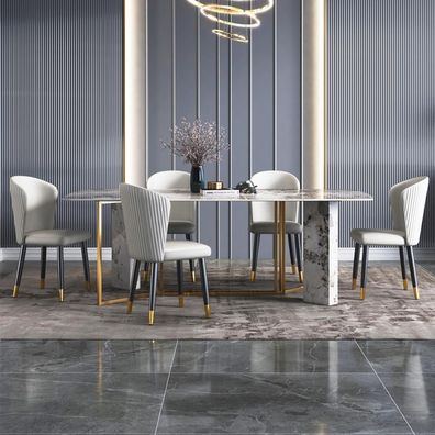 Luxus Moderner Marmor Stil Esstisch Möbel Tisch Esszimmer Design Sofort
