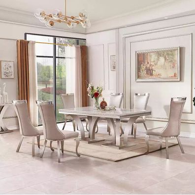 Luxus Esstisch Modern Esszimmer Esstische Tische Design Metall Tisch Sofort