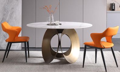 Esstisch Esszimmer Moderne Edelstahl Wohnzimmer Küche Design Tisch Metall Sofort
