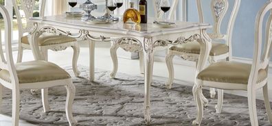 Königlicher Esstisch Holztisch Klassisch Barock Rokoko Esszimmer Neu Sofort