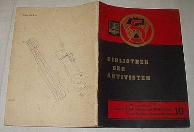 Bibliothek der Aktivisten Heft 10 / 1951
