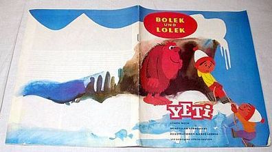 Bolek und Lolek "Yeti", VEB Domowina Verlag Bautzen 1979