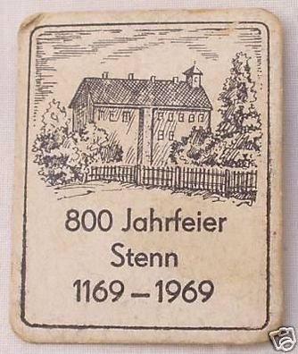 DDR Abzeichen 800 Jahrfeier Stenn 1169-1969