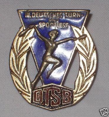 DDR Abzeichen III. Dt. Turn- und Sportfest Leipzig 1959