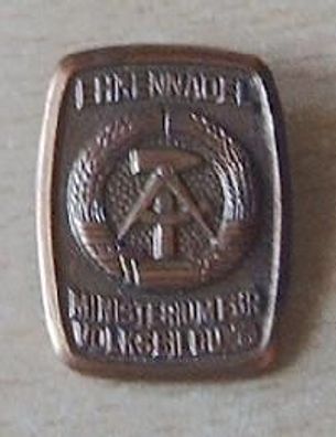 DDR Ehrennadel Ministerium für Volksbildung in Bronze